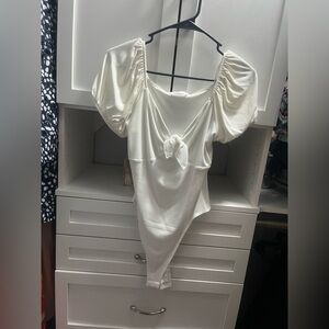 LC Lauren Conrad Stone White Top